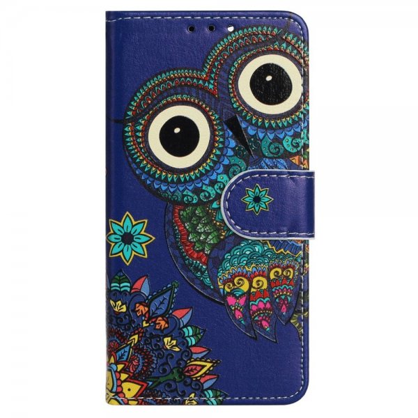iPhone 15 Pro Fodral Motiv Uggla Mandala