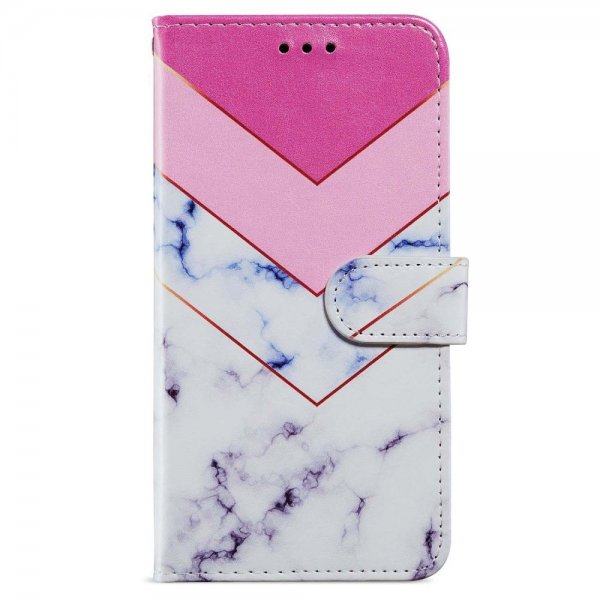 iPhone 15 Pro Fodral Motiv Vit Marmor