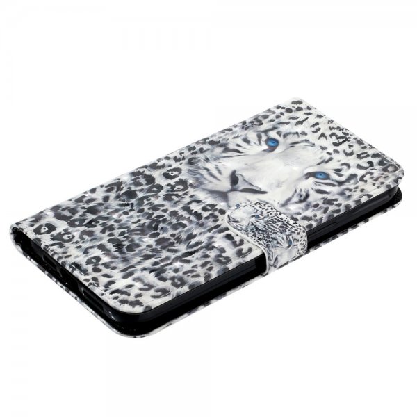 iPhone 15 Pro Fodral Motiv Vit Tiger
