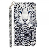 iPhone 15 Pro Fodral Motiv Vit Tiger