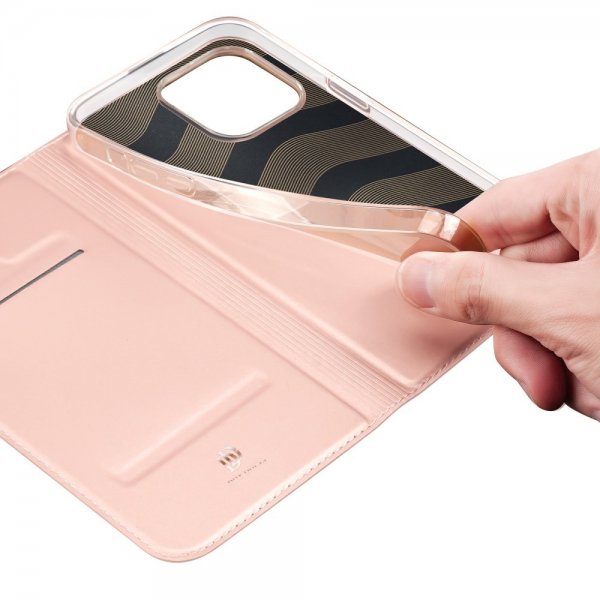 Dux Ducis iPhone 15 Pro Fodral Skin Pro Series Rosa