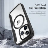 Dux Ducis iPhone 15 Pro Fodral Skin X Pro Series MagSafe Svart