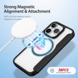 Dux Ducis iPhone 15 Pro Fodral Skin X Pro Series MagSafe Svart