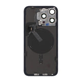 iPhone 15 Pro Max Baksida Glas Komplett OEM - Titanblå