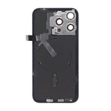iPhone 15 Pro Max Baksida Glas Komplett OEM - Naturlig Titan