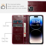 CaseMe iPhone 15 Pro Max Fodral 003 Series Röd