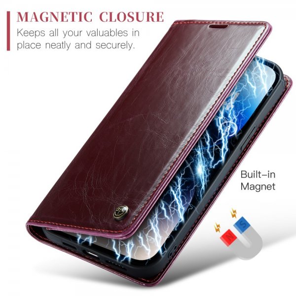 CaseMe iPhone 15 Pro Max Fodral 003 Series Röd