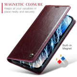 CaseMe iPhone 15 Pro Max Fodral 003 Series Röd