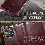 CaseMe iPhone 15 Pro Max Fodral 003 Series Röd