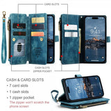 CaseMe iPhone 15 Pro Max Fodral C30 Series Petrol