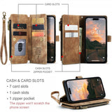 CaseMe iPhone 15 Pro Max Fodral C30 Series Brun