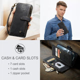 CaseMe iPhone 15 Pro Max Fodral C30 Series Svart