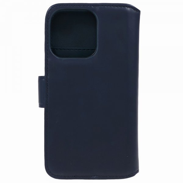 Nordic Covers iPhone 15 Pro Max Fodral Essential Leather Heron Blue