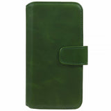 Nordic Covers iPhone 15 Pro Max Fodral Essential Leather Juniper Green