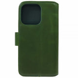 Nordic Covers iPhone 15 Pro Max Fodral Essential Leather Juniper Green