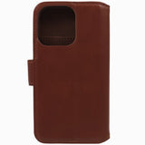 Nordic Covers iPhone 15 Pro Max Fodral Essential Leather Maple Brown