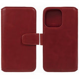 Nordic Covers iPhone 15 Pro Max Fodral Essential Leather Poppy Red