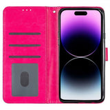 iPhone 15 Pro Max Fodral Glitter Magenta