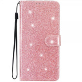 iPhone 15 Pro Max Fodral Glitter Roseguld