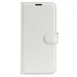 iPhone 15 Pro Max Fodral Litchi Vit