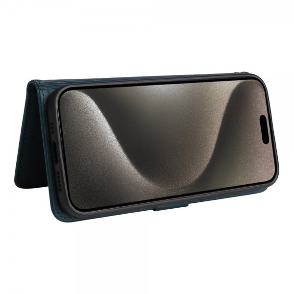Betopnice iPhone 15 Pro Max Fodral med Löstagbart Skal 005 Blå