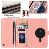 VILI iPhone 15 Pro Max Fodral med Löstagbart Skal GHB Series MagSafe Rosa