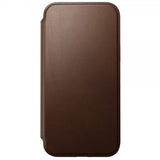 Nomad iPhone 15 Pro Max Fodral Modern Leather Folio Brun