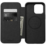 Nomad iPhone 15 Pro Max Fodral Modern Leather Folio Brun