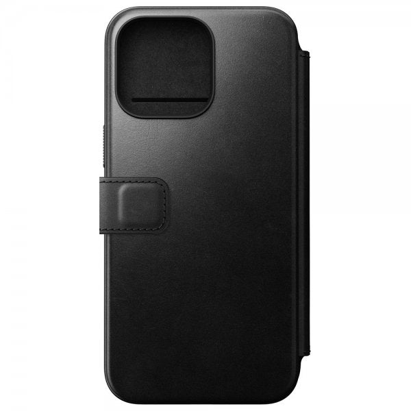 Nomad iPhone 15 Pro Max Fodral Modern Leather Folio Horween Svart