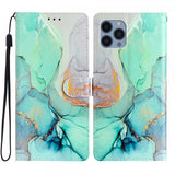 iPhone 15 Pro Max Fodral Motiv Marmor Grön
