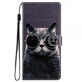 iPhone 15 Pro Max Fodral Motiv Katt med Solglasögon