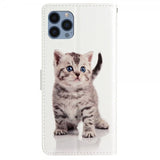 iPhone 15 Pro Max Fodral Motiv Kattunge Vit