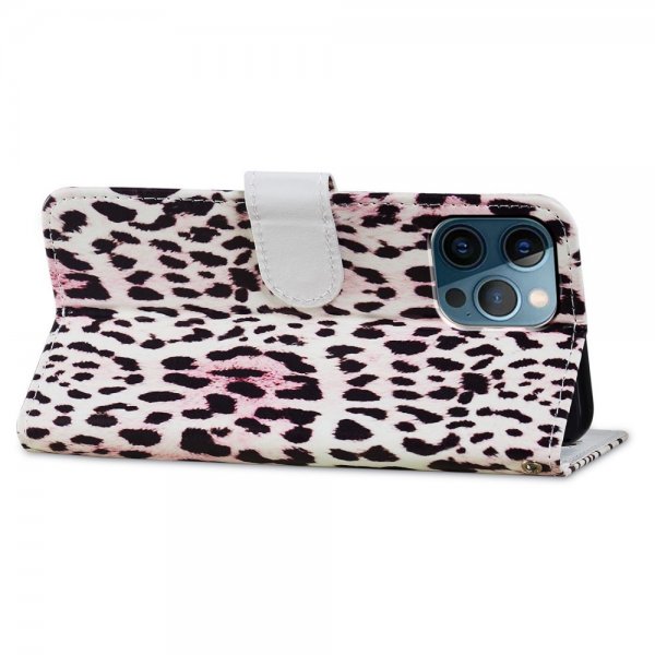 iPhone 15 Pro Max Fodral Motiv Leopardmönster