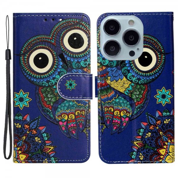 iPhone 15 Pro Max Fodral Motiv Uggla Mandala