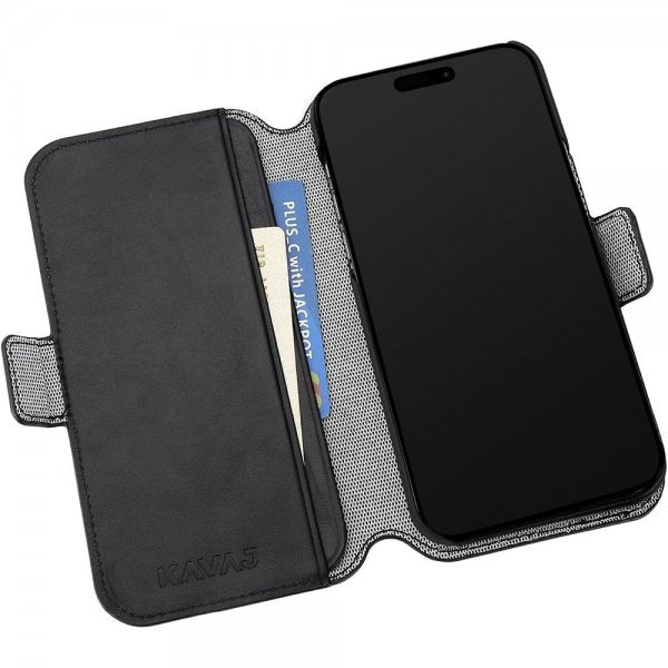 KAVAJ iPhone 15 Pro Max Fodral Phoenix Svart