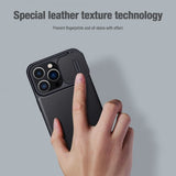 Nillkin iPhone 15 Pro Max Fodral Qin Pro Series Blå
