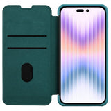 Nillkin iPhone 15 Pro Max Fodral Qin Pro Series Grön