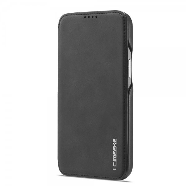Lc.Imeeke iPhone 15 Pro Max Fodral Retro Svart
