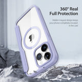Dux Ducis iPhone 15 Pro Max Fodral Skin X Pro Series MagSafe Lila
