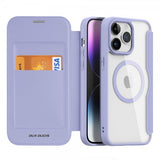 Dux Ducis iPhone 15 Pro Max Fodral Skin X Pro Series MagSafe Lila