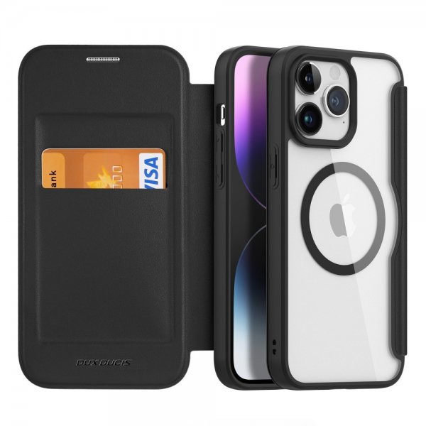 Dux Ducis iPhone 15 Pro Max Fodral Skin X Pro Series MagSafe Svart