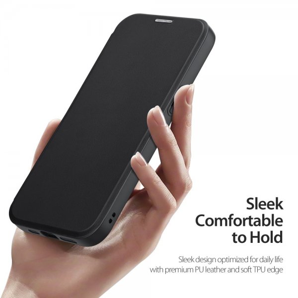 Dux Ducis iPhone 15 Pro Max Fodral Skin X Pro Series MagSafe Svart