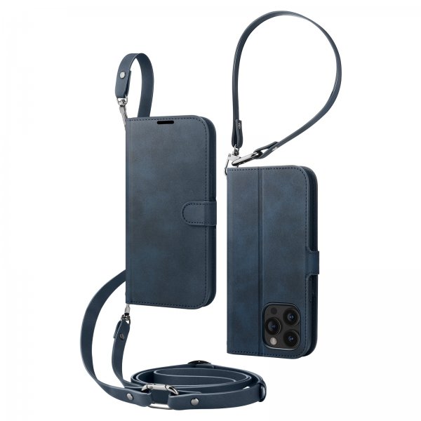 Spigen iPhone 15 Pro Max Fodral Wallet S Pro Navy