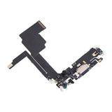 iPhone 15 Pro Max Laddkontakt med Flexkabel - Blå