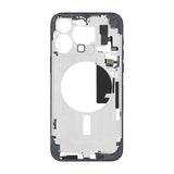 iPhone 15 Pro Max Mittenram med smådelar OEM - Titanblå