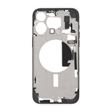 iPhone 15 Pro Max Mittenram med smådelar OEM - Titansvart