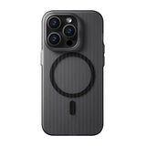 Rvelon iPhone 15 Pro Max Skal Korrugerad MagSafe Svart
