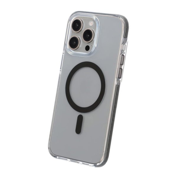 iPhone 15 Pro Max Skal Stöttålig MagSafe Grå