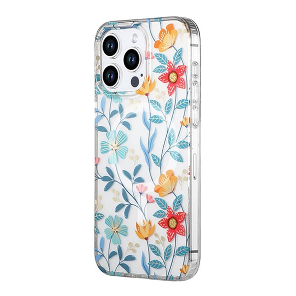 iPhone 15 Pro Max Skal Blommönster MagSafe Kvistar