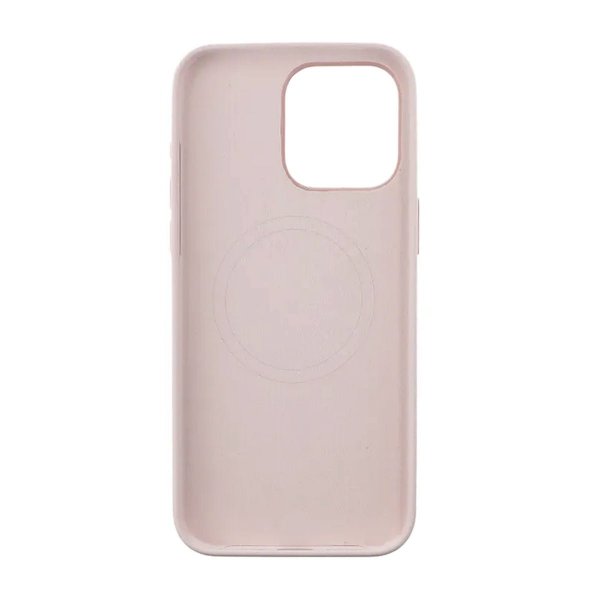 Rvelon iPhone 15 Pro Max Skal Silikon MagSafe Rosa